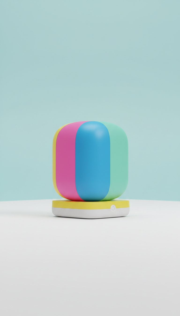 Compact Charging Dock with Magnetic Alignment