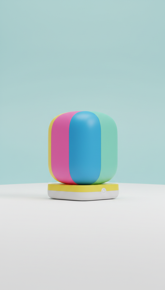 Compact Charging Dock with Magnetic Alignment